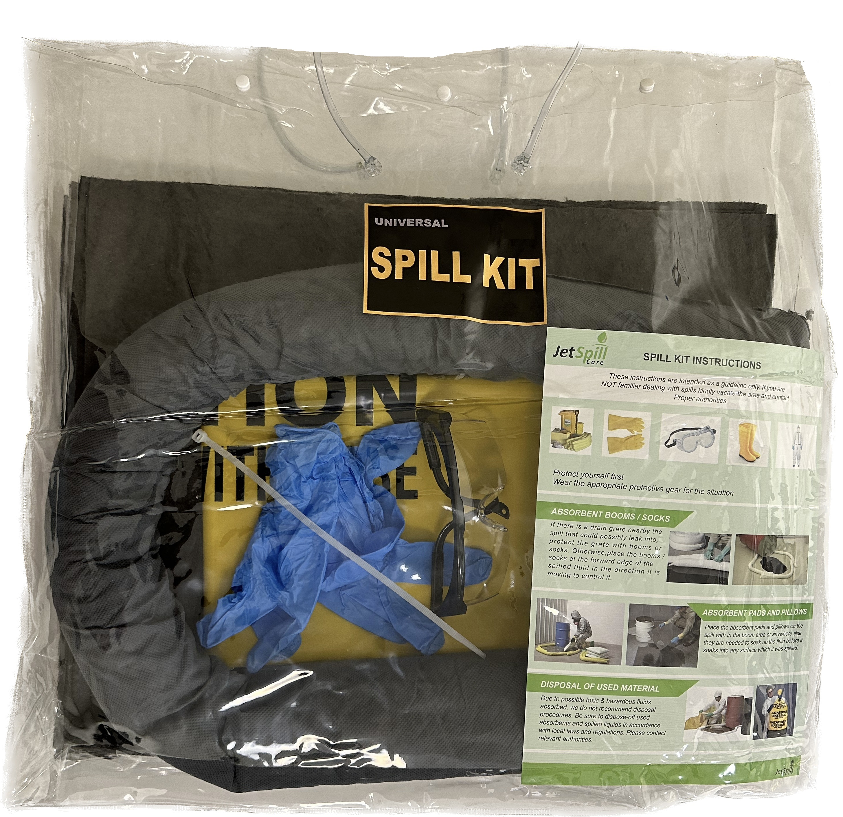 UNIVERSAL EMERGENCY SPILL KIT 15 LTR - JETSPILL