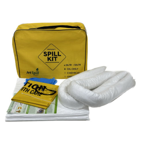 OIL AND FUEL EMERGENCY SPILL KIT 25 LTR  - JETSPILL