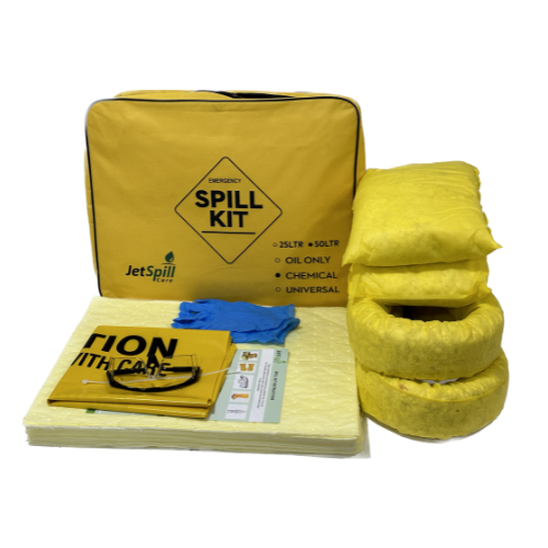 CHEMICAL / HAZMAT EMERGENCY SPILL KIT 50 LTR - JETSPILL