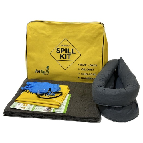 UNIVERSAL EMERGENCY SPILL KIT 25 LTR - JETSPILL